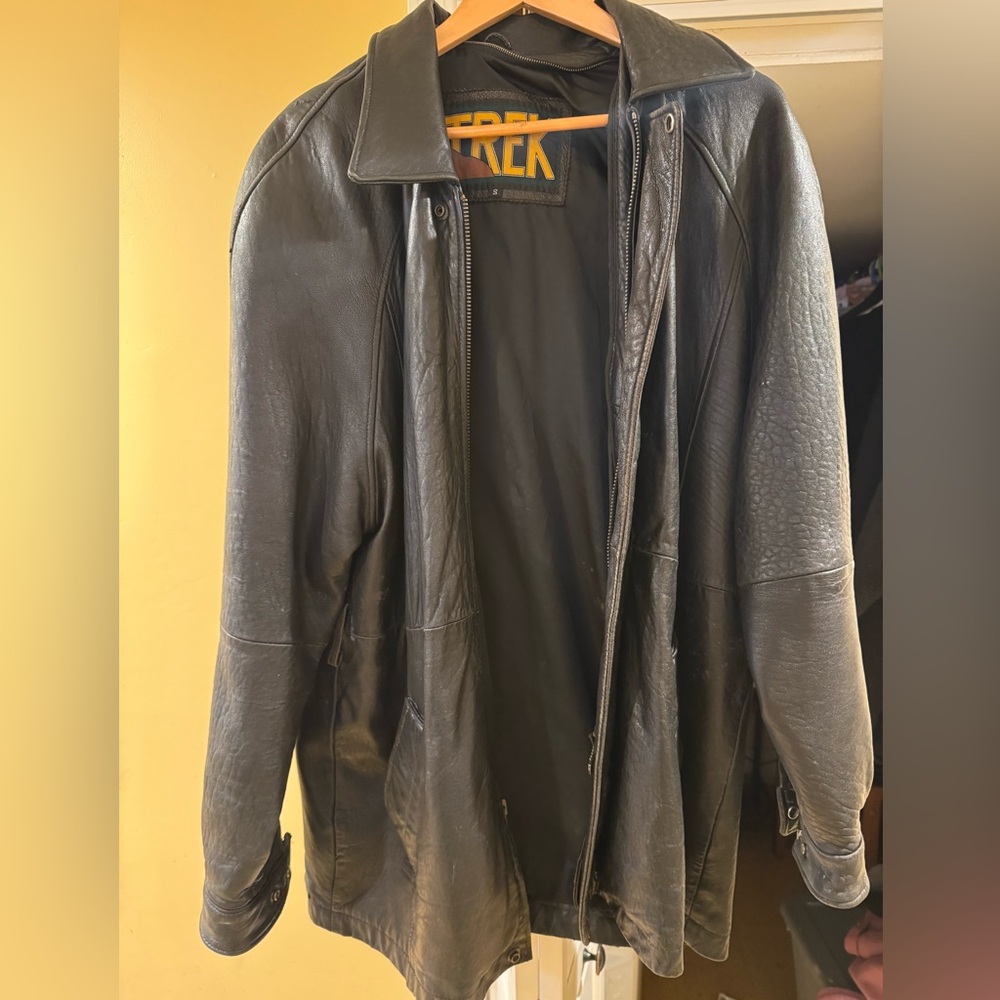 Vintage Trek Soft Leather Jacket
